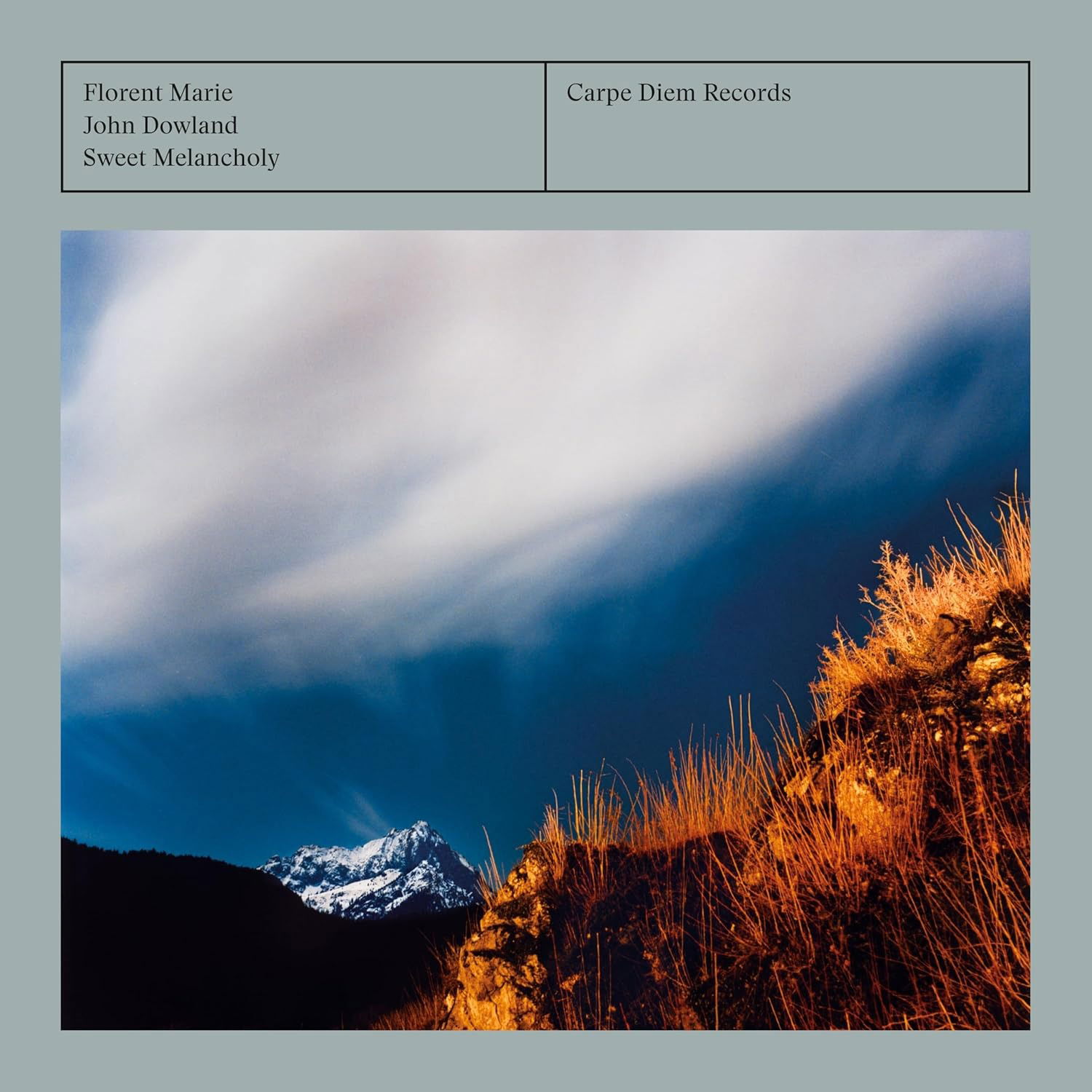CD Shop - FLORENT MARIE DOWLAND: SWEET MELANCHOLY