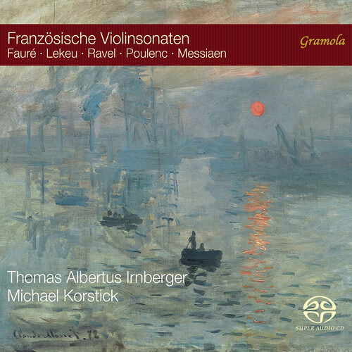CD Shop - THOMAS ALBERTUS IRNBERGER,MICHAEL KORSTICK FRANZOSISCHE VIOLINSON...