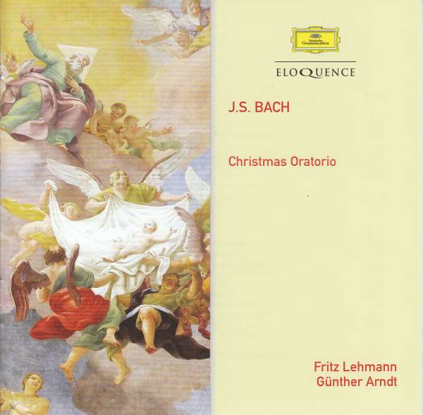CD Shop - FRITZ LEHMANN BACH: CHRISTMAS ORATORIO