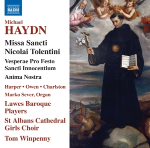 CD Shop - TOM WINPENNY,ST ALBANS CATHEDRAL GIRLS CHOIR,LAWES BAROQUE PLAYERS MICHAEL HAYDN: MISSA S...