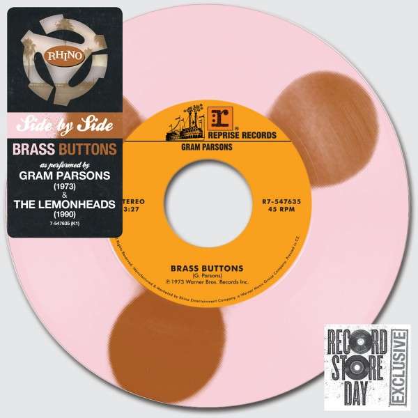 CD Shop - GRAM PARSONS,LEMONHEADS 7-BRASS BUTTONS