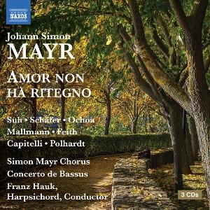CD Shop - MARKUS SCHAFER MAYR: AMOR NON HA RITEGNO