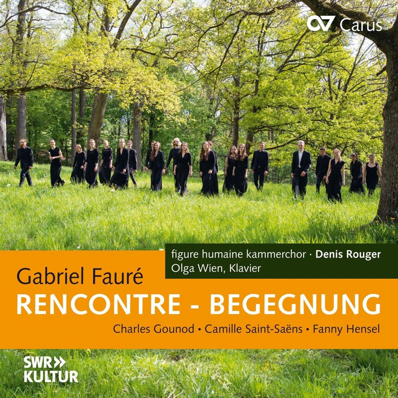 CD Shop - FIGURE HUMAINE KAMMERCHOR FAURE, SAINT-SAENS &AM...