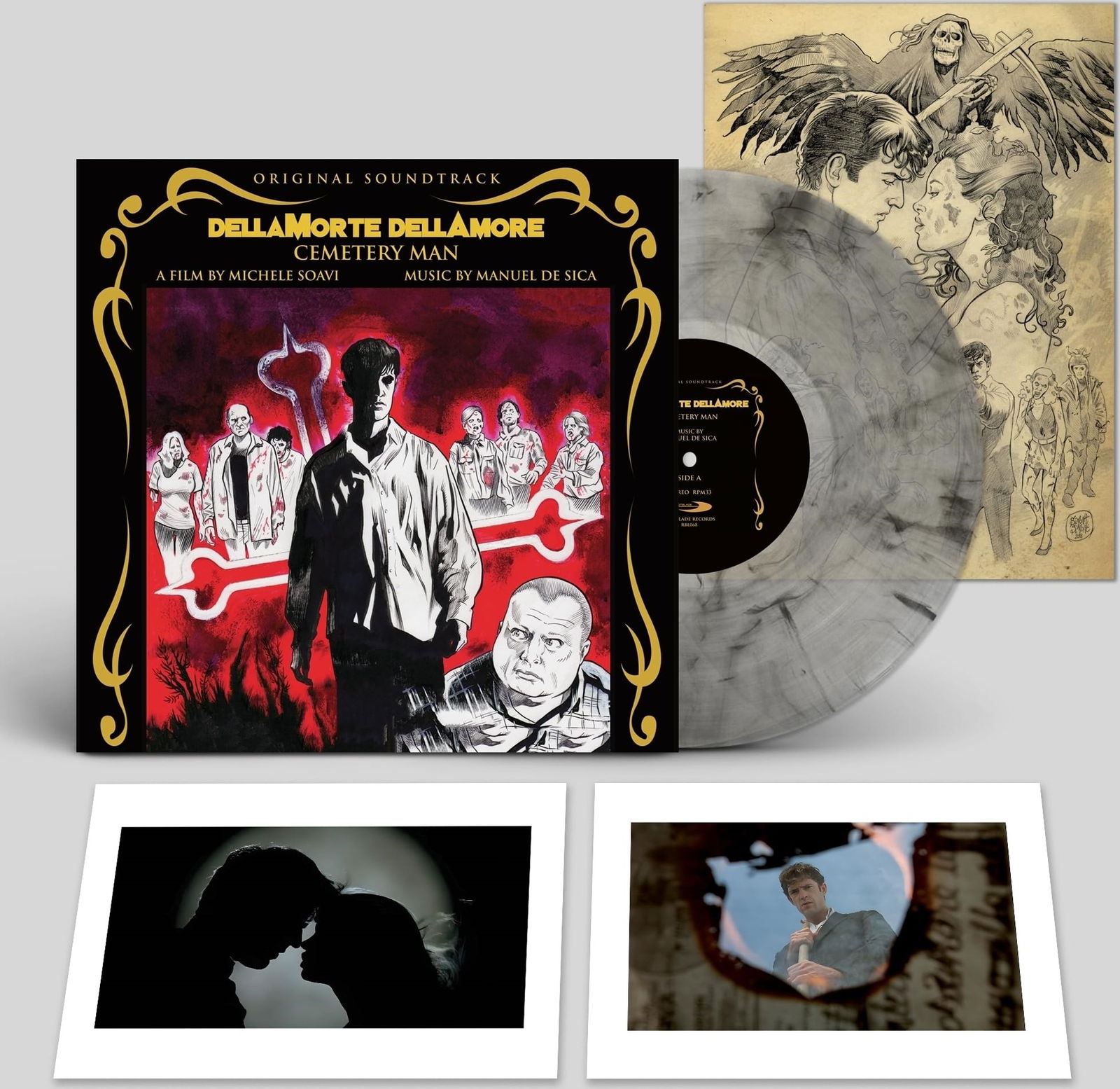 CD Shop - MANUEL DE SICA DELLAMORTE DELLAMORE