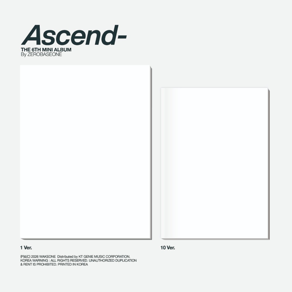 CD Shop - ZEROBASEONE ASCEND-