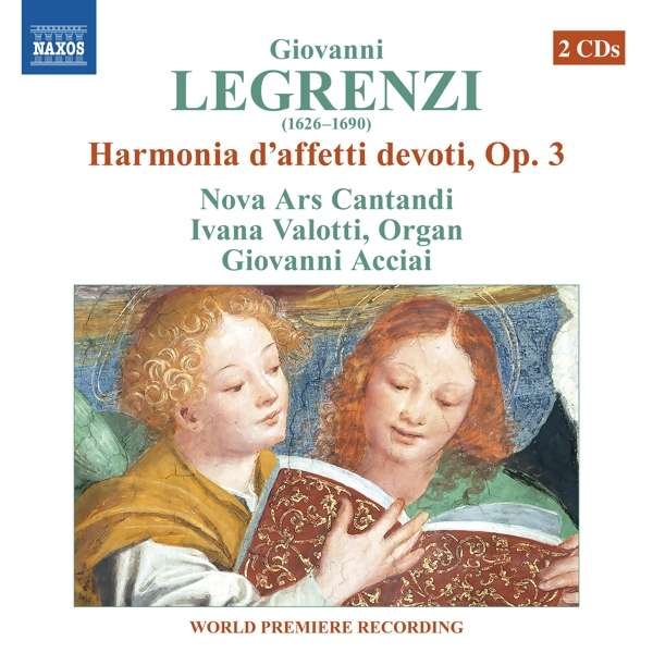 CD Shop - NOVA ARS CANTANDI LEGRENZI: HARMONIA..