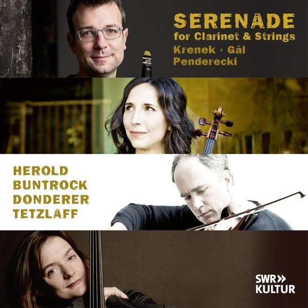 CD Shop - KILIAN HEROLD,BARBARA BUNTROCK,FLORIAN DONDERER ,TANJA TETZLAFF SERENADE FOR CLARINET ...
