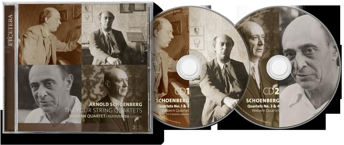 CD Shop - WEBERN QUARTET,YUI FUTAEDA ARNOLD SCHOENBERG: THE...
