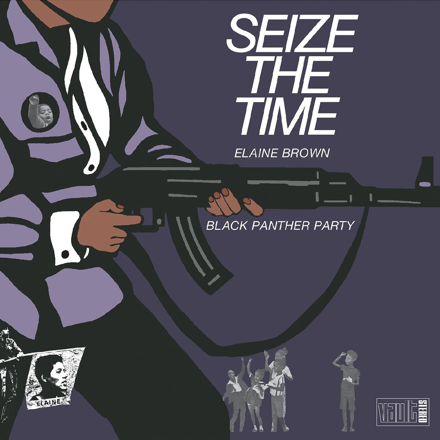 CD Shop - ELAINE BROWN,BLACK PANTHER PARTY SEIZE THE TIME