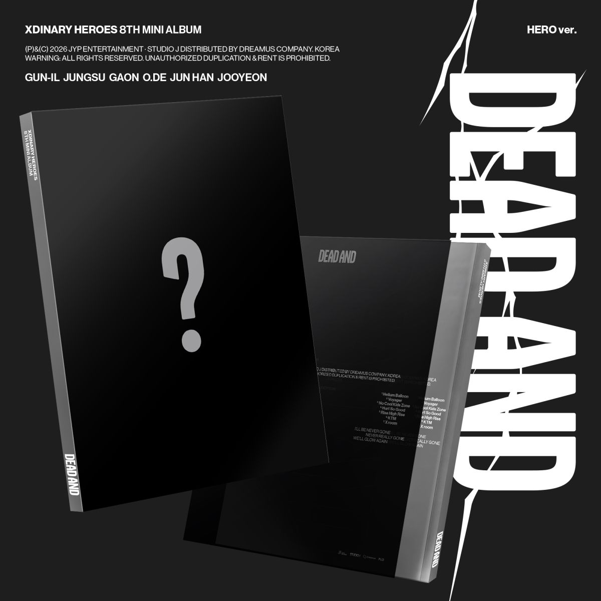 CD Shop - XDINARY HEROES Dead And - HERO ver.