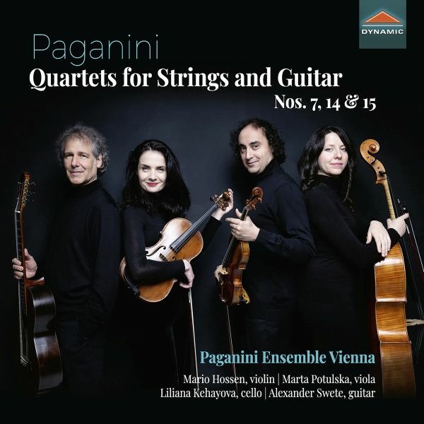 CD Shop - PAGANINI ENSEMBLE VIENNA PAGANINI: QUARTETS FOR..