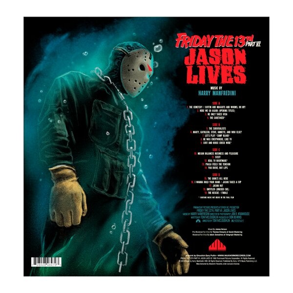 CD Shop - HARRY MANFREDINI FRIDAY THE 13TH PART VI: JASON LIVES
