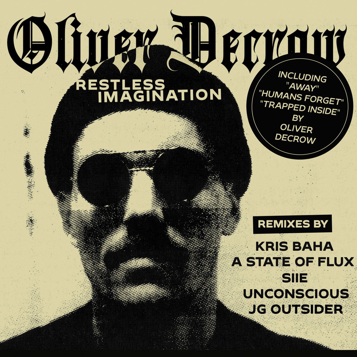 CD Shop - OLIVER DECROW RESTLESS IMAGINATION