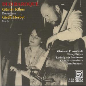 CD Shop - GüNTHER KLAUS,GISELE HERBET FRESCOBALDI: DUO BAROQ...