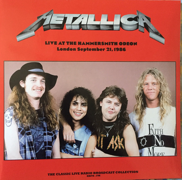 CD Shop - METALLICA Live At The Hammersmith Odeon London 21th September 1986 (Coloured) LP