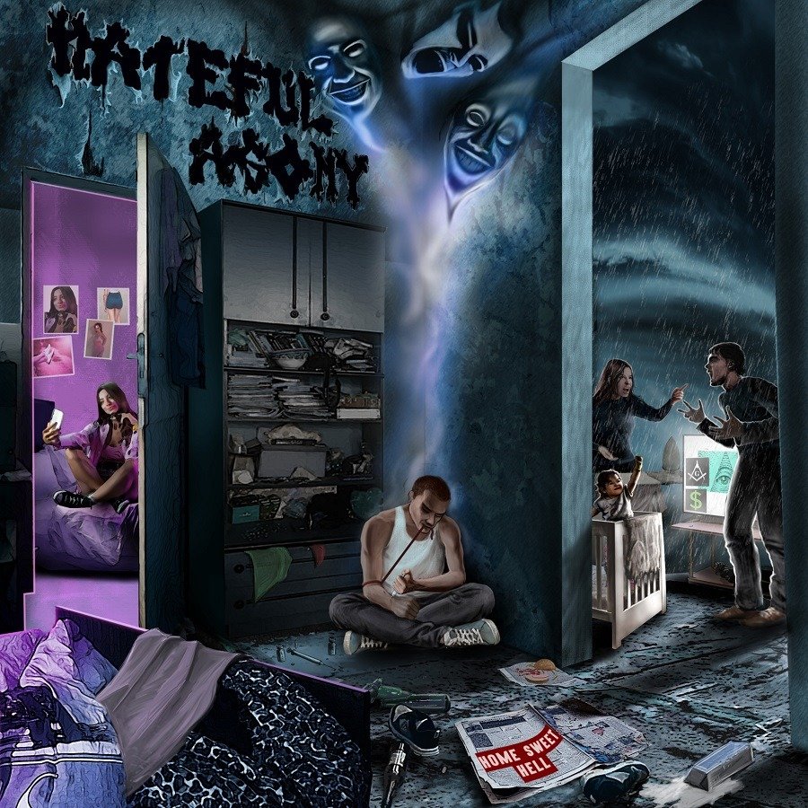 CD Shop - HATEFUL AGONY HOME SWEET HELL