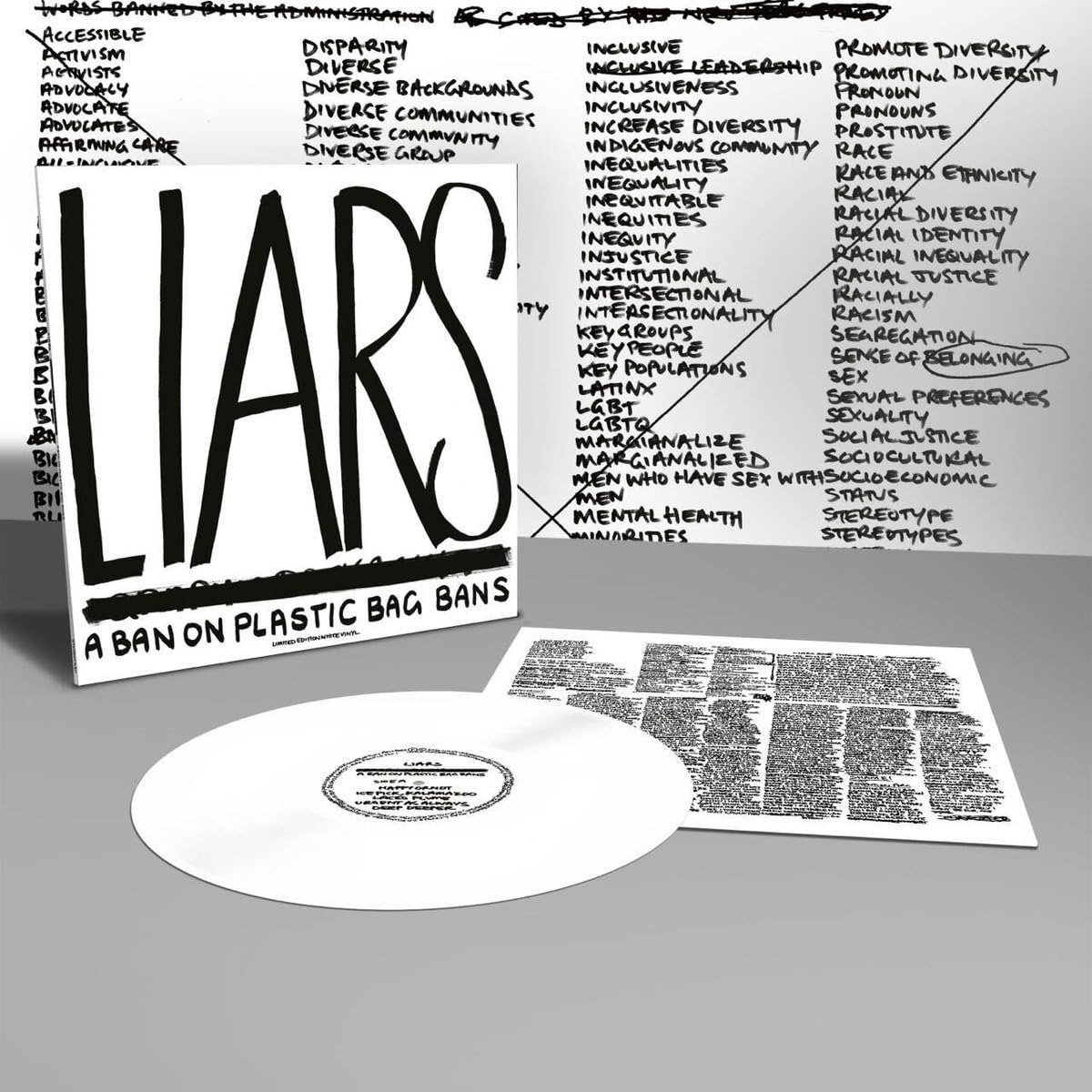 CD Shop - LIARS A BAN ON PLASTIC BAG BANS