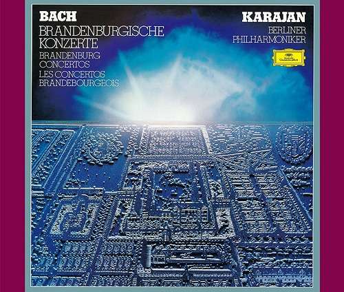 CD Shop - HERBERT VON KARAJAN BACH - BRANDENBURG CON...
