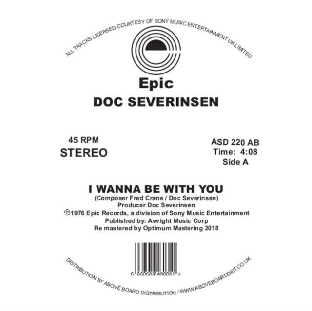 CD Shop - DOC SEVERINSEN I WANNA BE WITH YOU