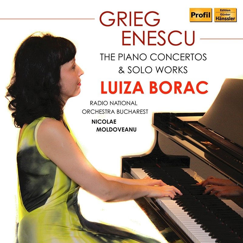 CD Shop - LUIZA BORAC GRIEG & ENESCU: TH...