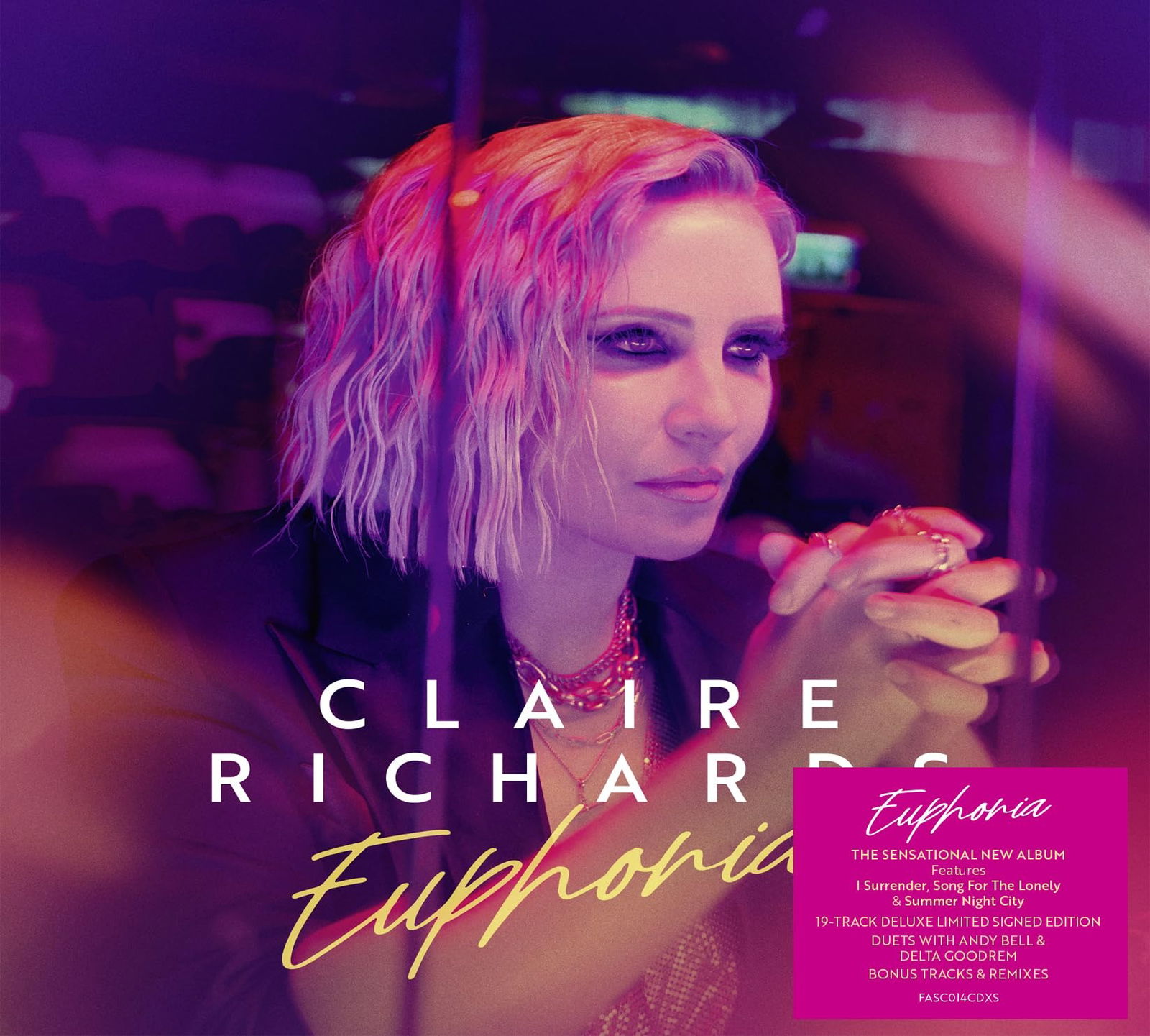 CD Shop - CLAIRE RICHARDS EUPHORIA - DELUXE VERSION