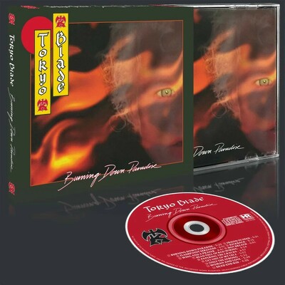 CD Shop - TOKYO BLADE BURNING DOWN PARADISE