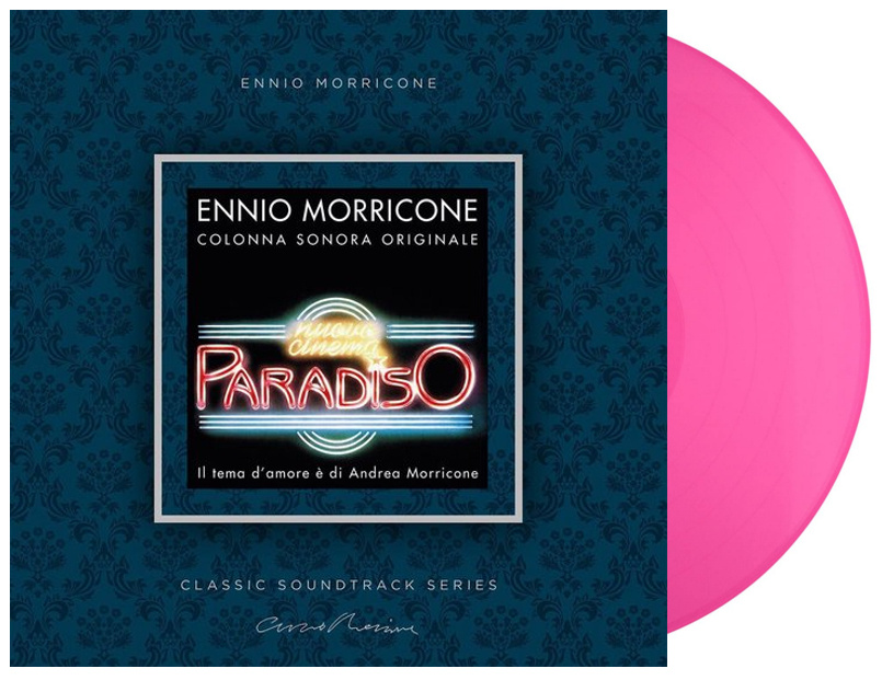 CD Shop - ENNIO MORRICONE Nuovo Cinema Paradiso (transparent pink vinyl, 180g)
