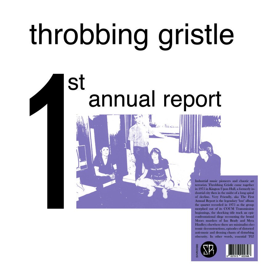 CD Shop - THROBBING GRISTLE 1ST ANNUAL REPORT