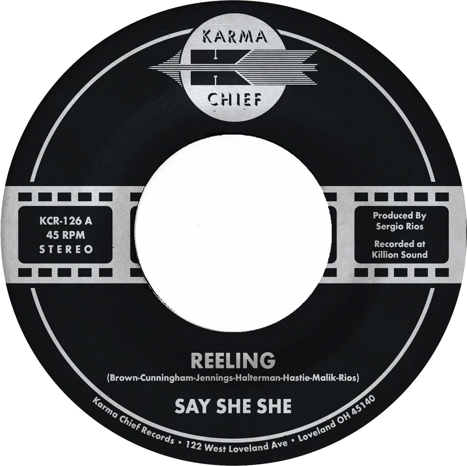 CD Shop - SAY SHE SHE 7-REELING
