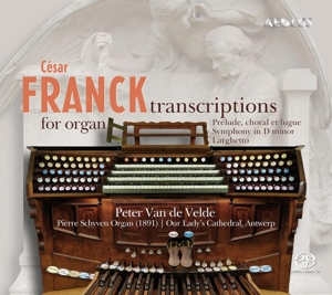 CD Shop - VELDE, PETER VAN DE Franck Transcriptions For Organ
