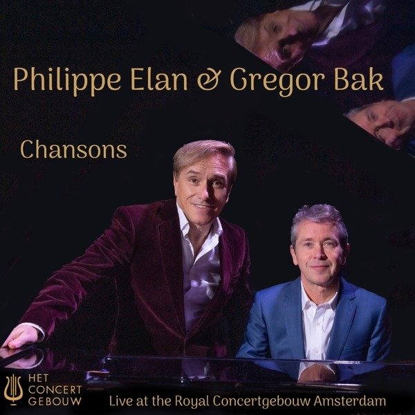 CD Shop - PHILIPPE ELAN,GREGOR BAK CHANSONS - LIVE AT THE...