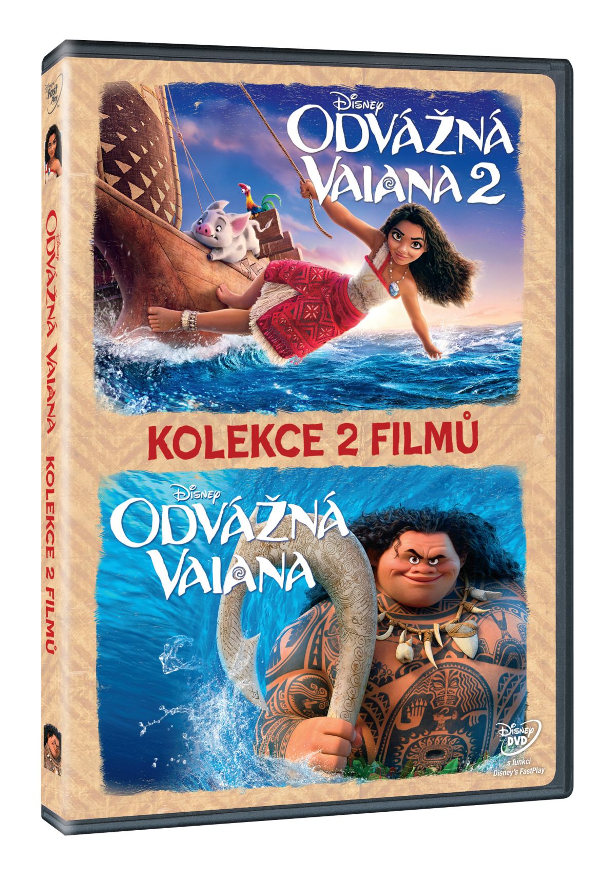 CD Shop - FILM: Odvazna Vaiana Kolekce 1+2 2dvd