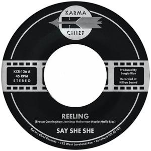CD Shop - SAY SHE SHE 7-REELING