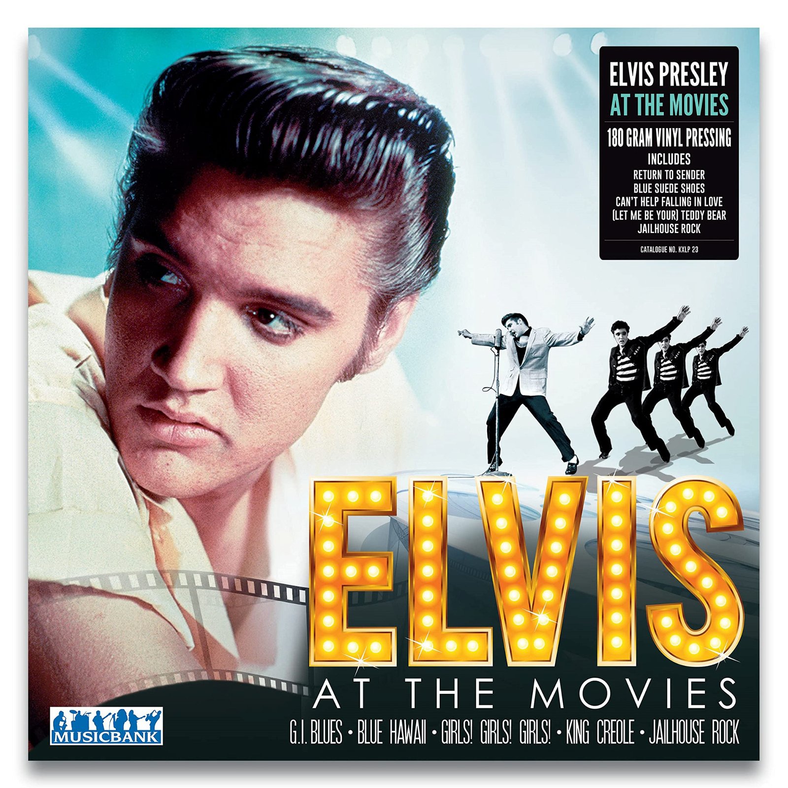 CD Shop - ELVIS PRESLEY ELVIS AT THE MOVIES