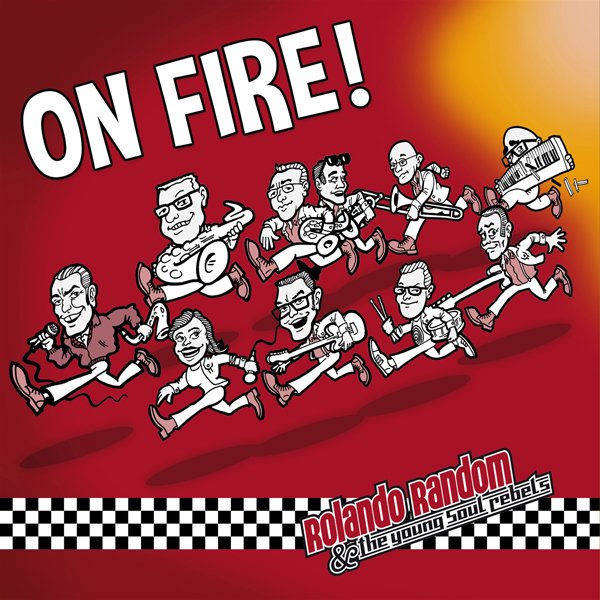CD Shop - ROLANDO RANDOM,THE YOUNG SOUL REBELS ON FIRE