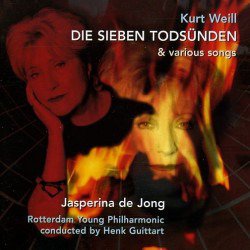 CD Shop - JASPERINA DE JONG DIE SIEBEN TODSUNDEN AND