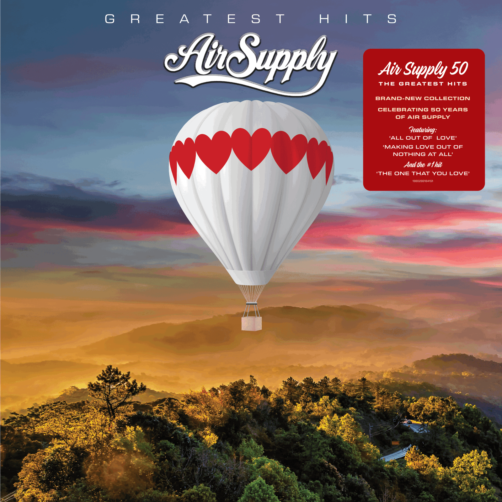 CD Shop - AIR SUPPLY AIR SUPPLY 50: THE GRE...