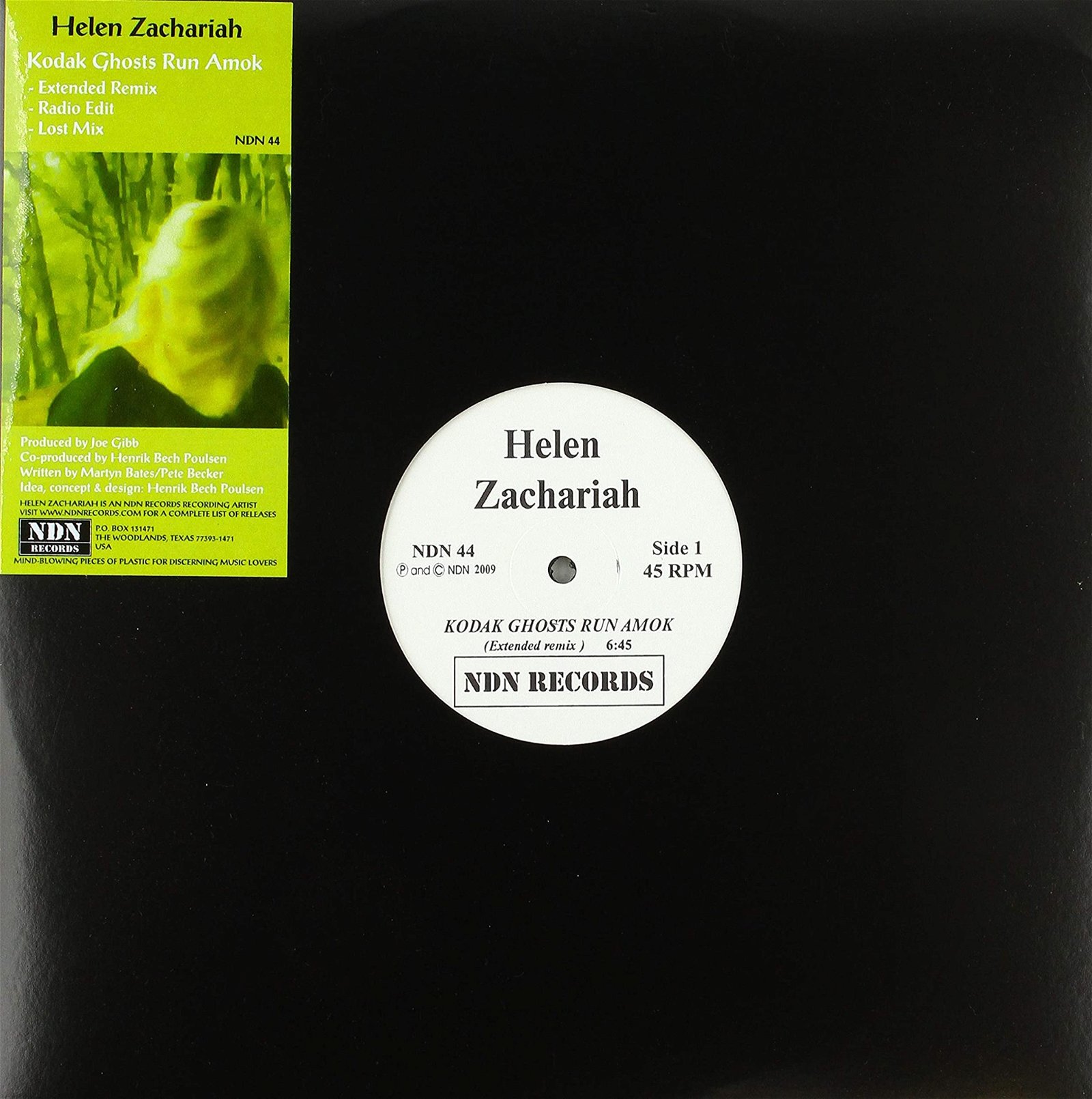 CD Shop - HELEN ZACHARIAH KODAK GHOSTS RUN AMOK