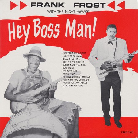 CD Shop - FRANK -WITH THE NIGHT HAWKS- FROST HEY BOSS MAN! (CLEAR)