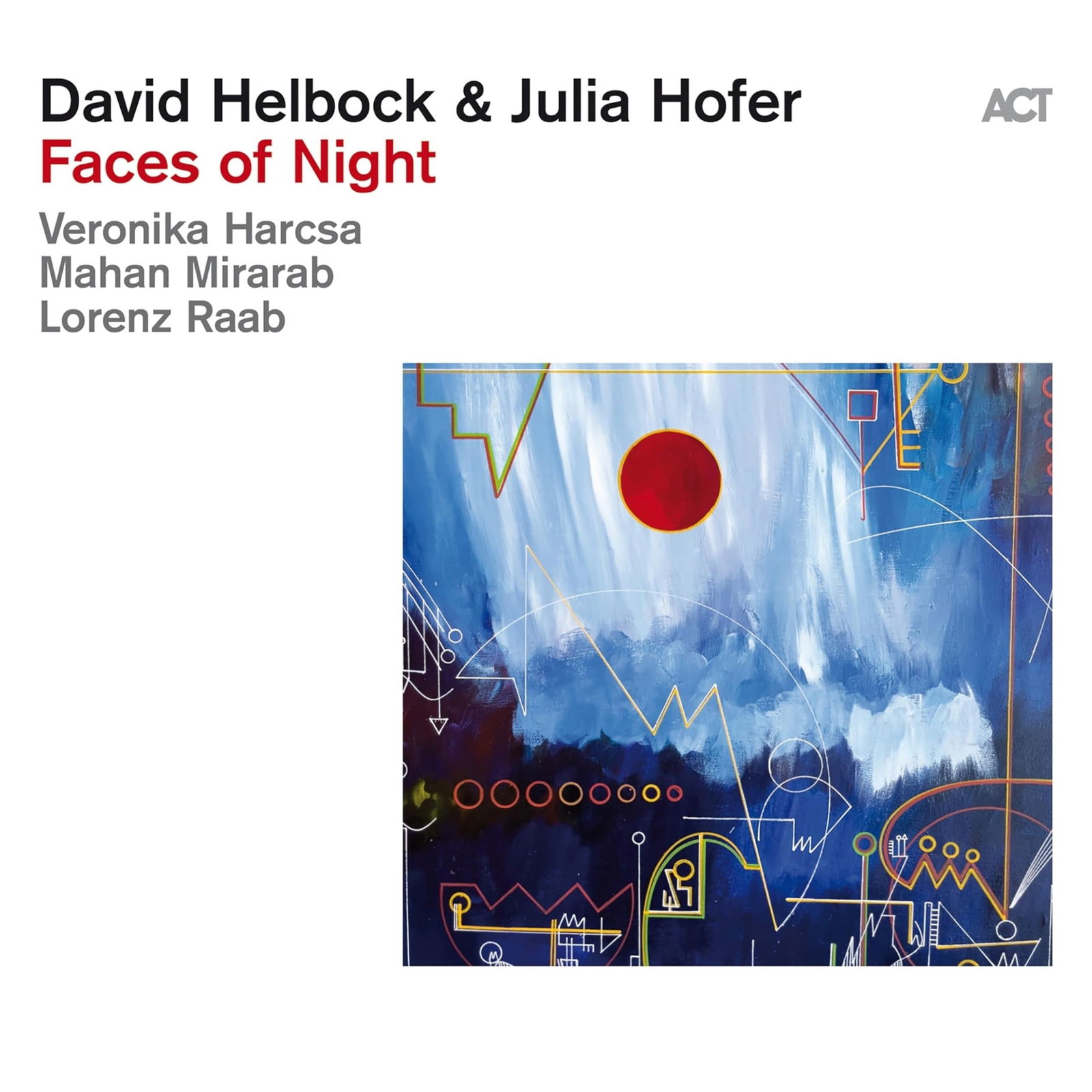 CD Shop - DAVID HELBOCK,JULIA HOFER FACES OF NIGHT