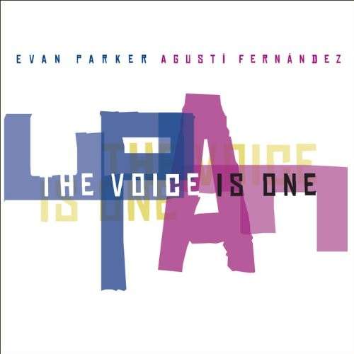 CD Shop - EVAN PARKER VOICE IS ONE WITH AGUS...