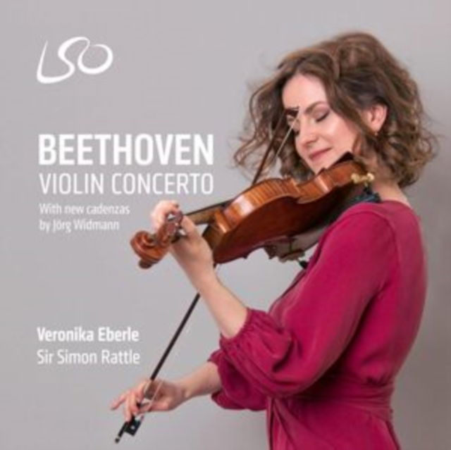 CD Shop - VERONIKA EBERLE,LONDON SYMPHONY ORCHESTRA,SIMON RATTLE BEETHOVEN VIOLIN CONCERTO