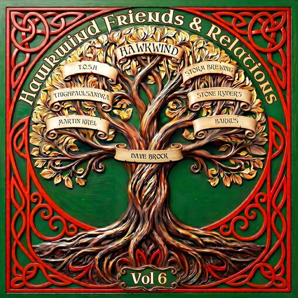 CD Shop - HAWKWIND FRIENDS & RELATIONS