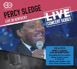 CD Shop - PERCY SLEDGE LIVE IN KENTUCKY -CD+DVD-