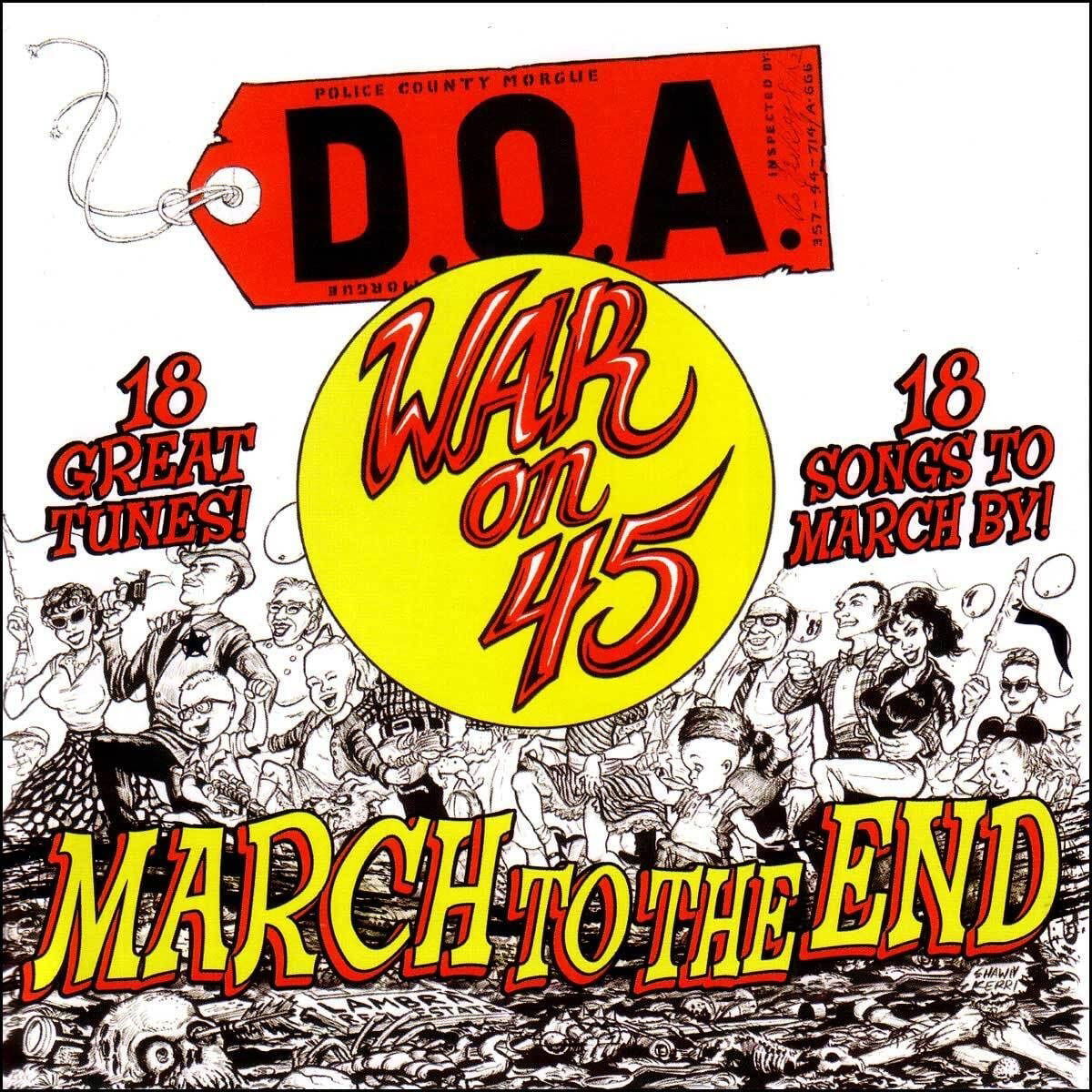 CD Shop - D.O.A. WAR ON 45