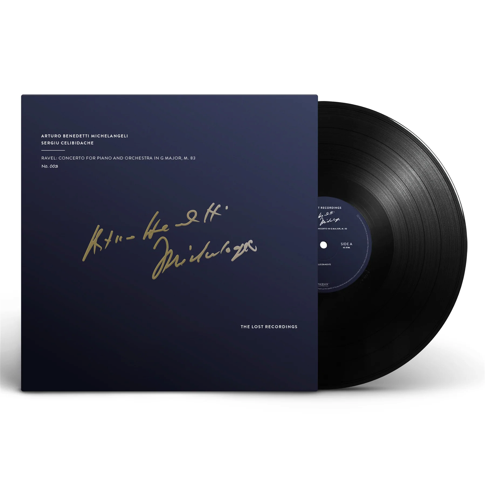CD Shop - ARTURO BENEDETTI MICHELANGELI RAVEL: CONCERTO FOR PI...