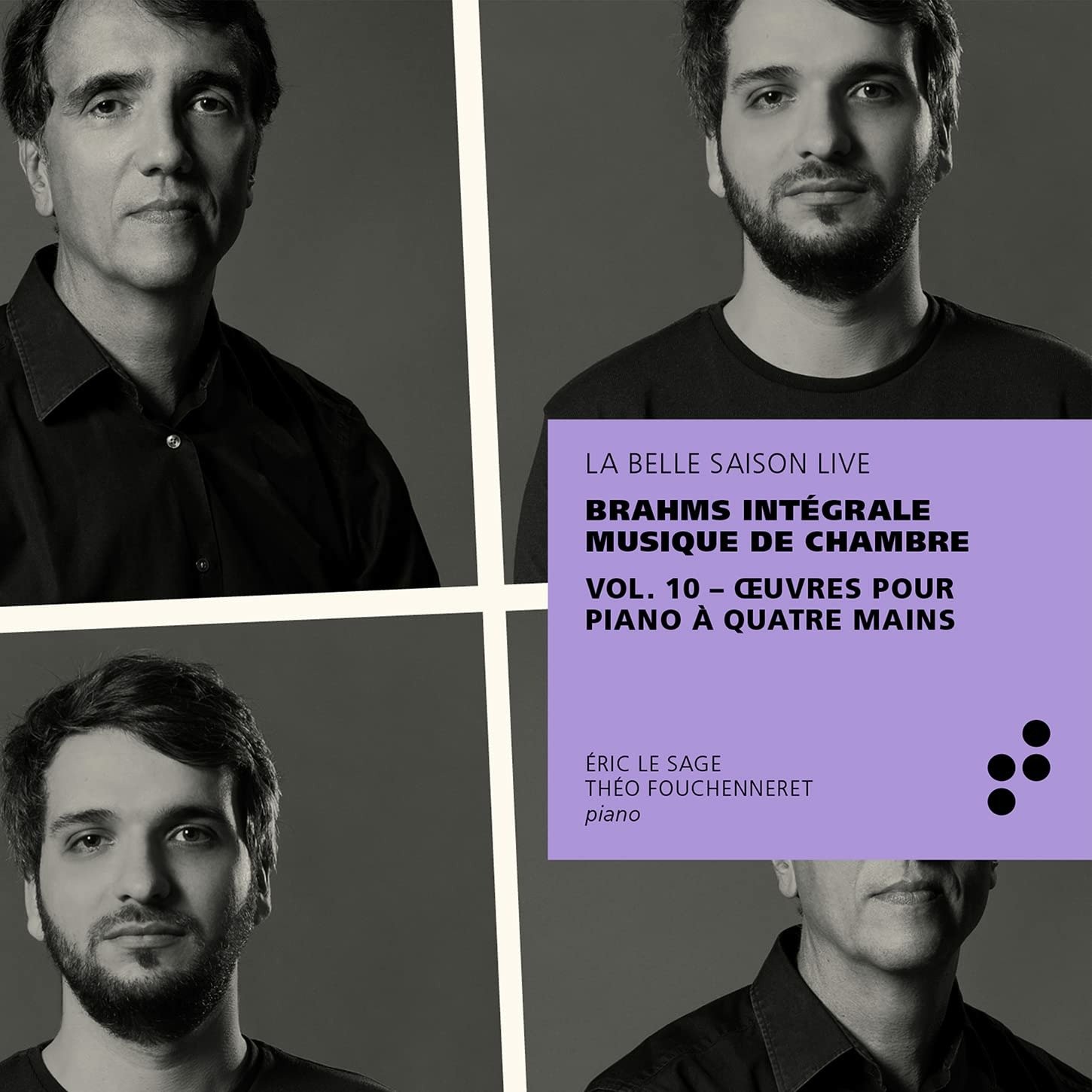CD Shop - ERIC LE & THEO FOUCHENNERET SAGE BRAHMS: OEUVRES POUR..