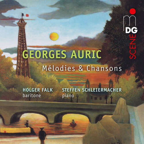CD Shop - HOLGER FALK,STEFFEN SCHLEIERMACHER GEORGES AURIC: MELODIE...
