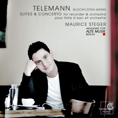 CD Shop - TELEMANN BLOCKFLOTEN WERKE STEGER