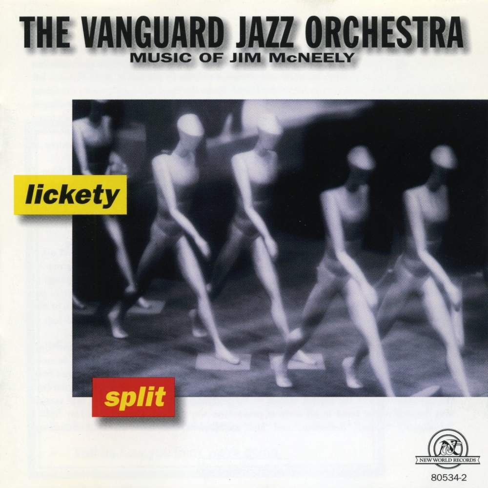CD Shop - THE VANGUARD JAZZ ORCHESTRA LICKETY SPLIT: MUSIC OF..